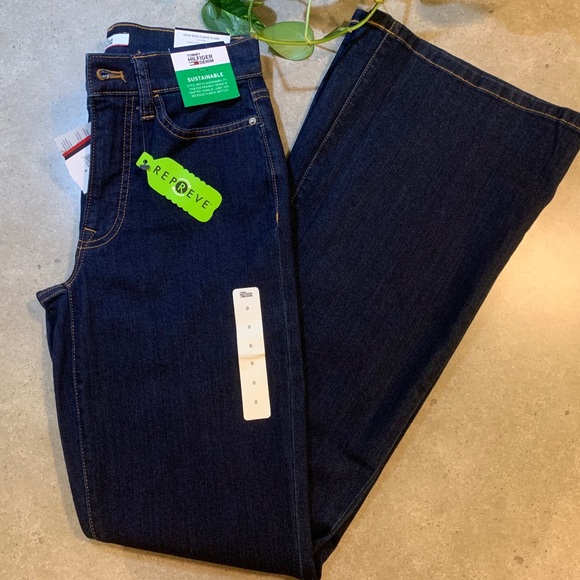 TOMMY HILFIGER high rise curve flare - Picture 2 of 5